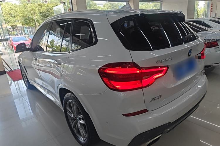 Used BMW X3 2019 xDrive25i M Sport Package Rear Left 45 Deg