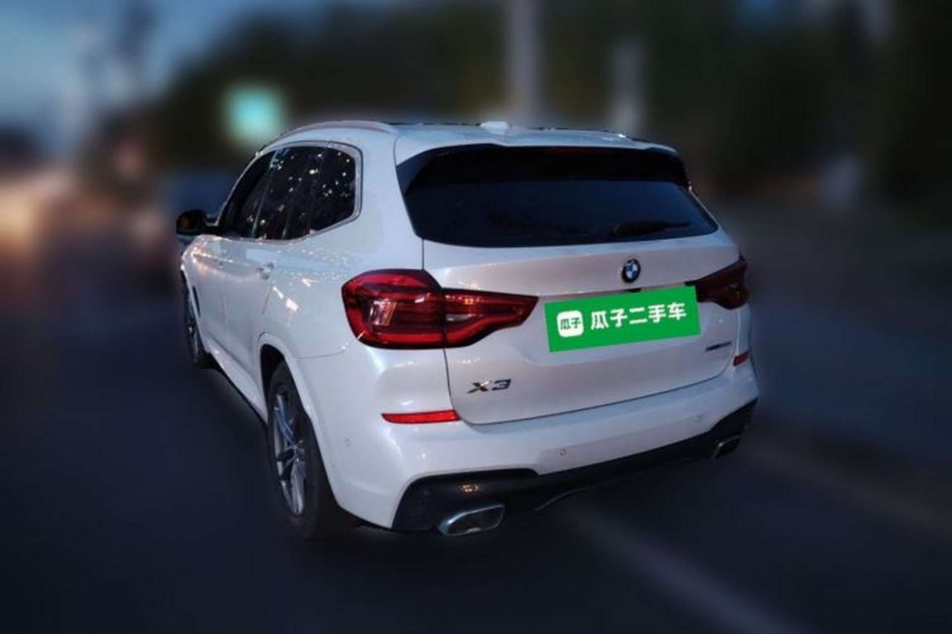 Used BMW X3 2019 xDrive28i M Sport Package Rear Left 45 Deg