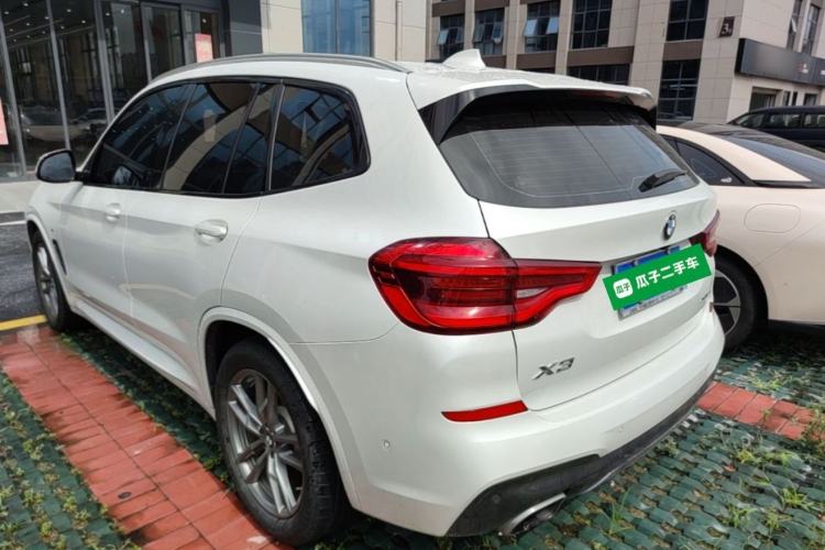 Used BMW X3 2019 xDrive25i M Sport Package Rear Left 45 Deg