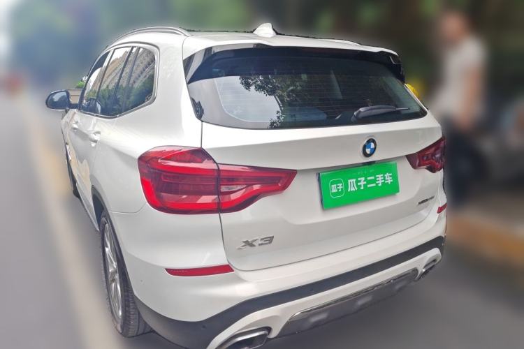 Used BMW X3 2019 xDrive25i Luxury Package Rear Left 45 Deg