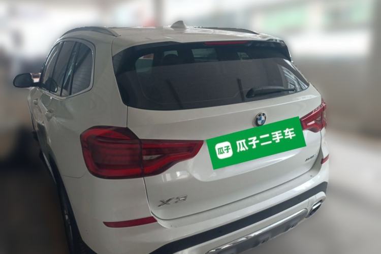 Used BMW X3 2019 xDrive28i Luxury Package Rear Left 45 Deg
