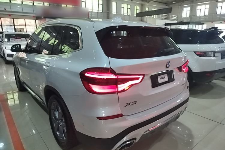 Used BMW X3 2019 xDrive28i Luxury Package Rear Left 45 Deg