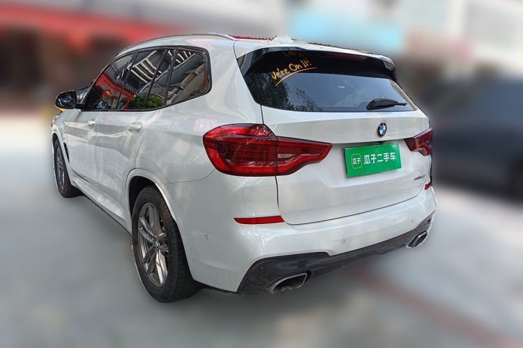 Used BMW X3 2019 xDrive25i M Sport Package Rear Left 45 Deg