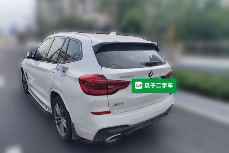 Used BMW X3 2019 xDrive28i M Sport Package Rear Left 45 Deg
