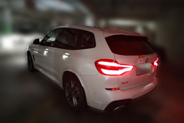 Used BMW X3 2019 xDrive25i M Sport Package Rear Left 45 Deg