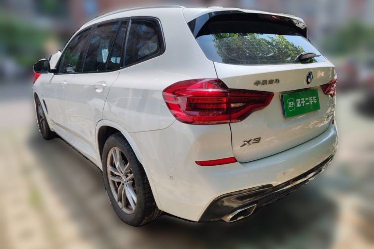 Used BMW X3 2019 xDrive28i M Sport Package Rear Left 45 Deg