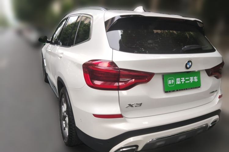 Used BMW X3 2019 xDrive28i Luxury Package Rear Left 45 Deg