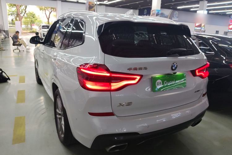 Used BMW X3 2019 xDrive28i M Sport Package Rear Left 45 Deg