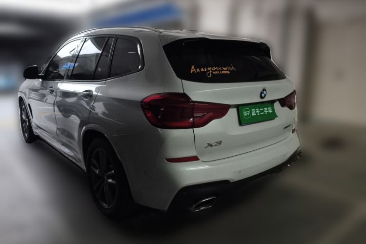 Used BMW X3 2019 xDrive28i M Sport Package Rear Left 45 Deg