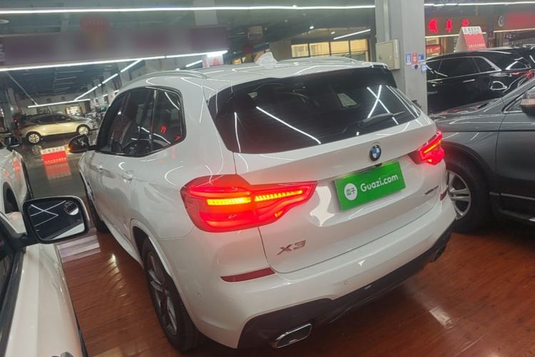 Used BMW X3 2019 xDrive28i M Sport Package Rear Left 45 Deg