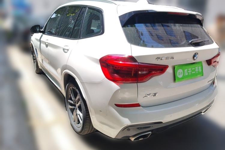 Used BMW X3 2019 xDrive28i M Sport Package Rear Left 45 Deg