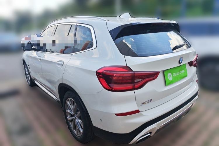 Used BMW X3 2019 xDrive25i Luxury Package Rear Left 45 Deg