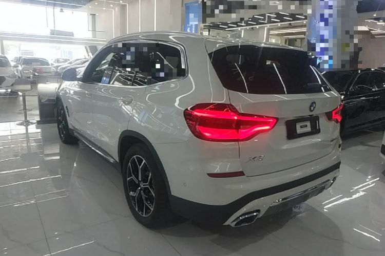 Used BMW X3 2019 xDrive28i Luxury Package Rear Left 45 Deg