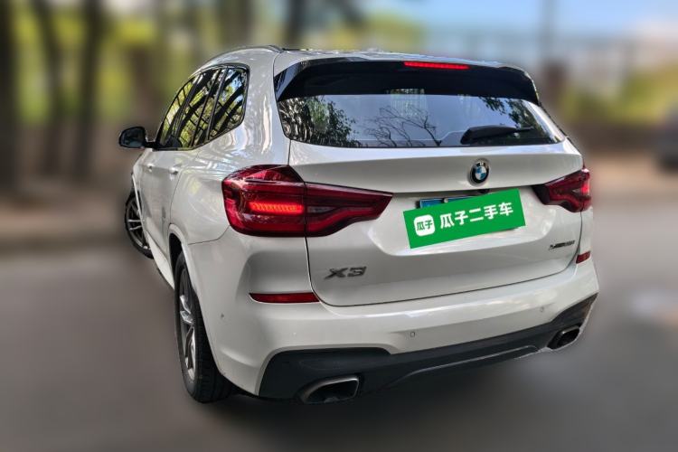 Used BMW X3 2019 xDrive25i M Sport Package Rear Left 45 Deg