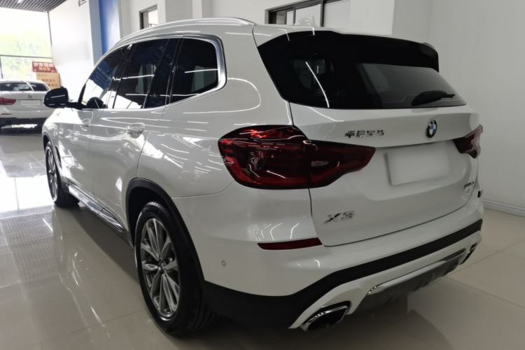 Used BMW X3 2019 xDrive25i Luxury Package Rear Left 45 Deg