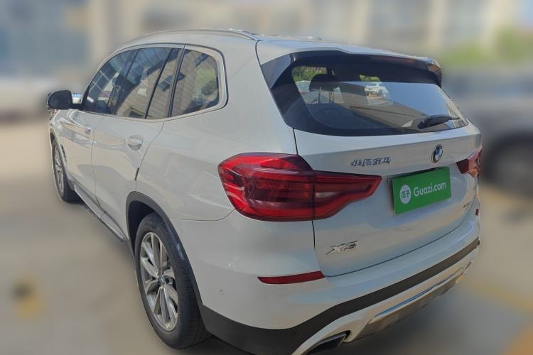 Used BMW X3 2019 xDrive25i Luxury Package Rear Left 45 Deg
