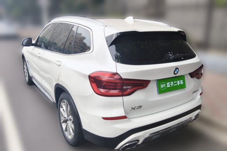 Used BMW X3 2019 xDrive25i M Sport Package Rear Left 45 Deg