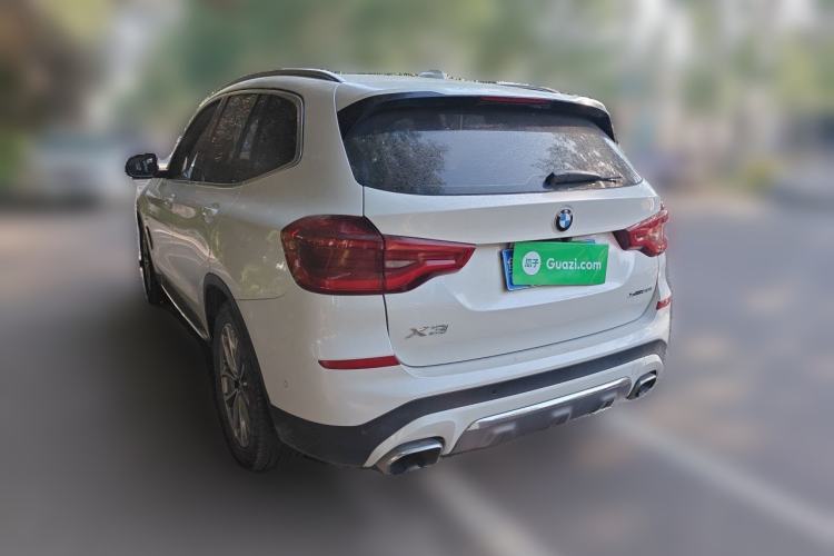 Used BMW X3 2019 xDrive25i Luxury Package Rear Left 45 Deg