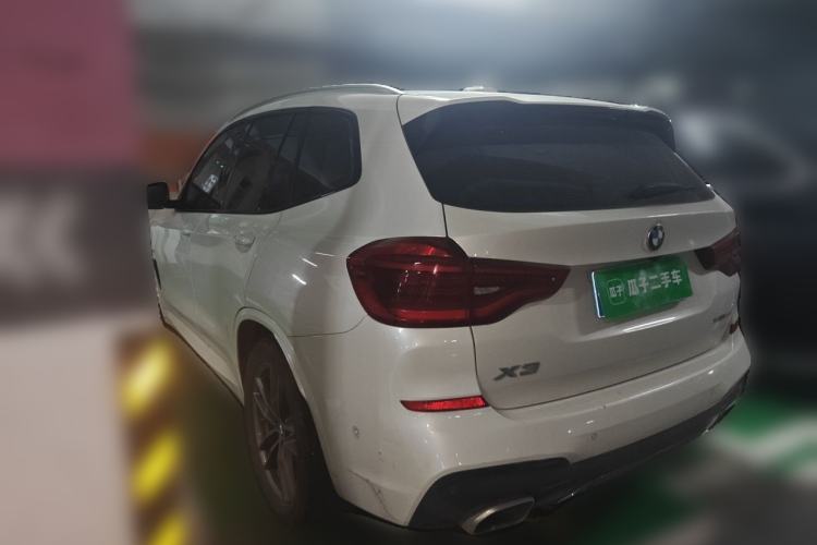 Used BMW X3 2019 xDrive25i M Sport Package Rear Left 45 Deg