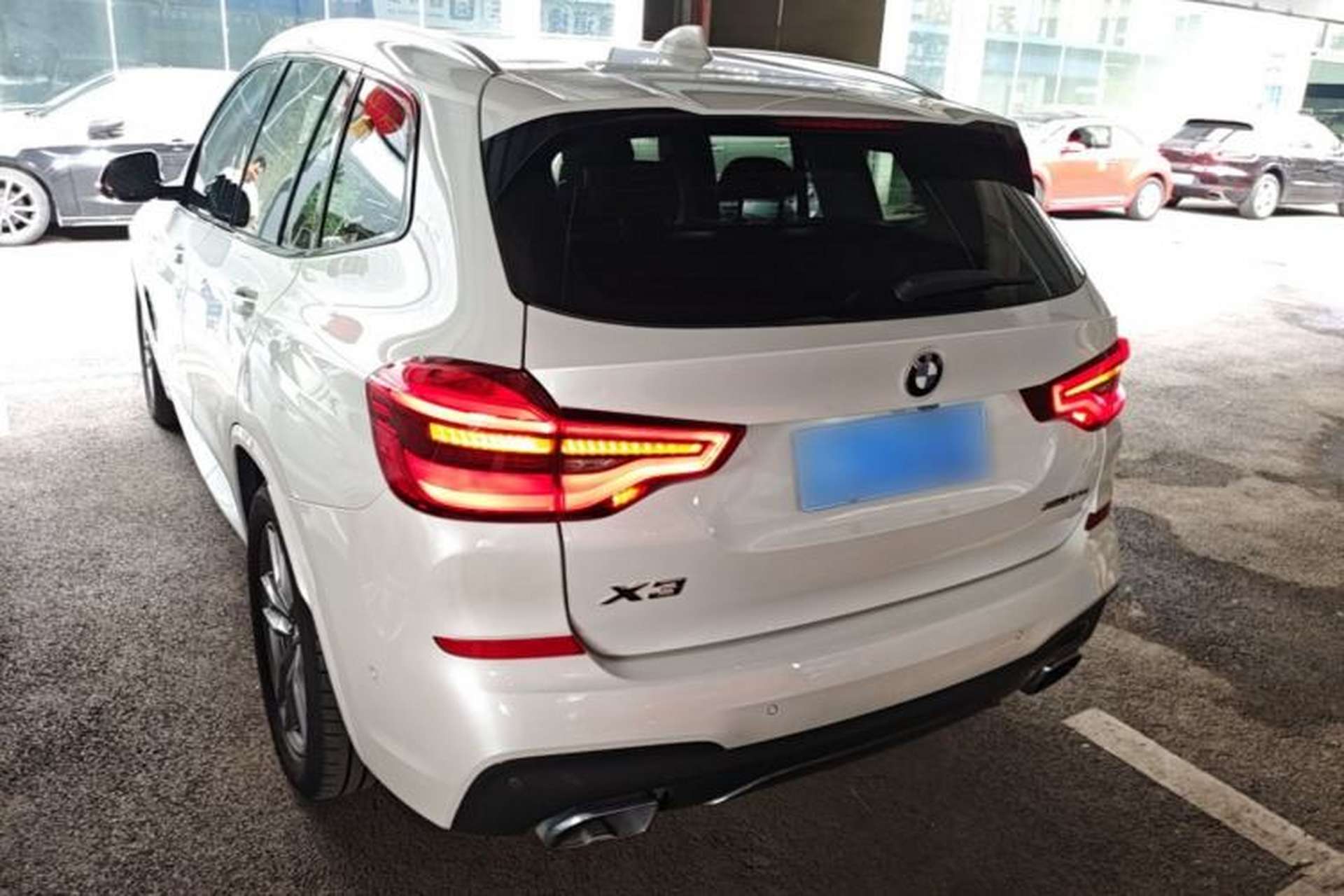 Used BMW X3 2019 xDrive28i M Sport Package Rear Left 45 Deg