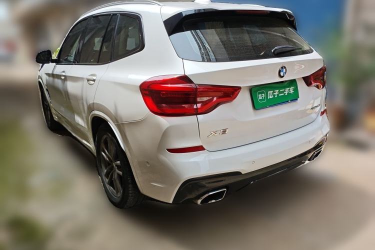 Used BMW X3 2019 xDrive25i M Sport Package Rear Left 45 Deg