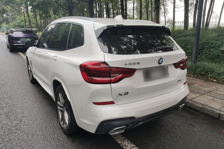 Used BMW X3 2019 xDrive28i M Sport Package Rear Left 45 Deg