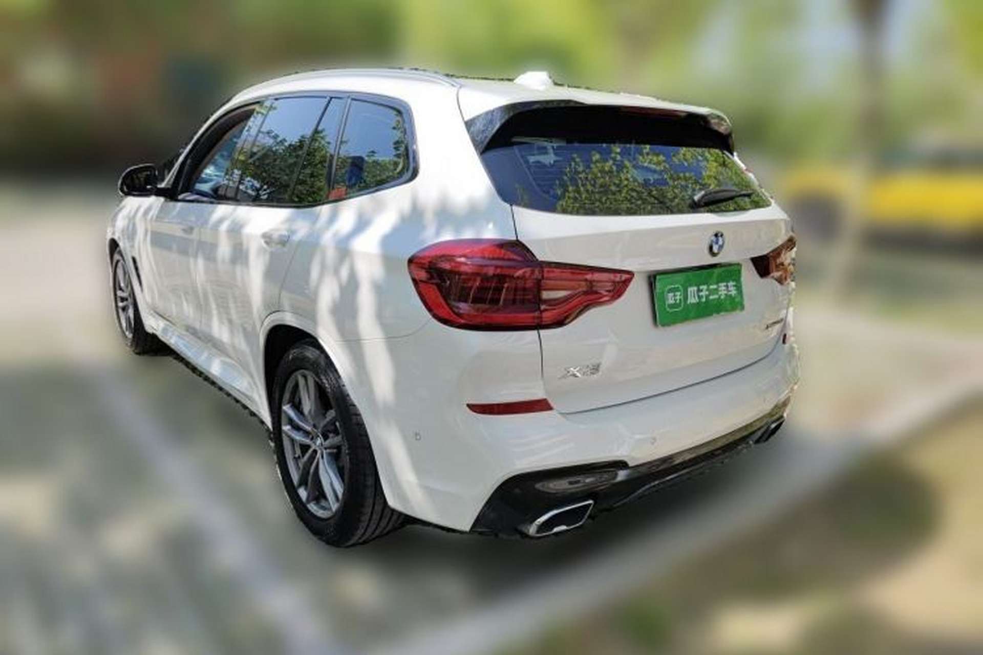 Used BMW X3 2019 xDrive28i M Sport Package Rear Left 45 Deg