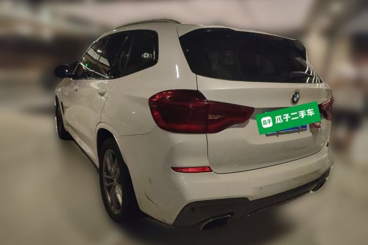Used BMW X3 2019 xDrive25i M Sport Package Rear Left 45 Deg