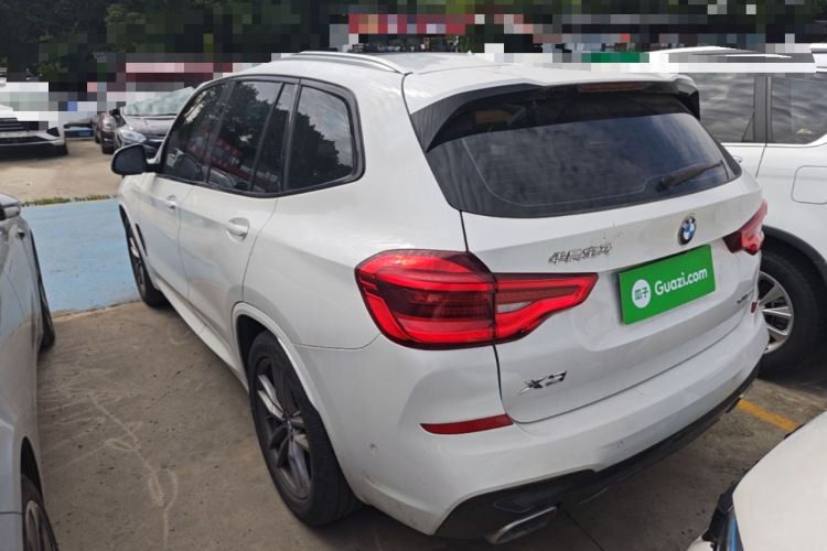 Used BMW X3 2019 xDrive28i M Sport Package Rear Left 45 Deg