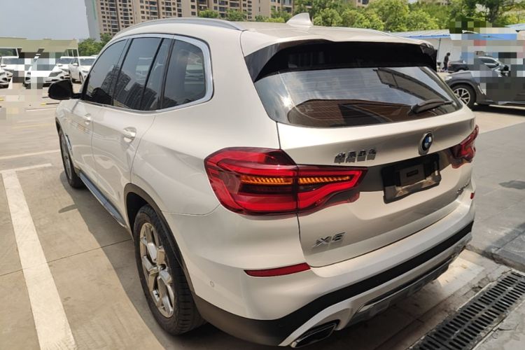 Used BMW X3 2019 xDrive28i Luxury Package Rear Left 45 Deg