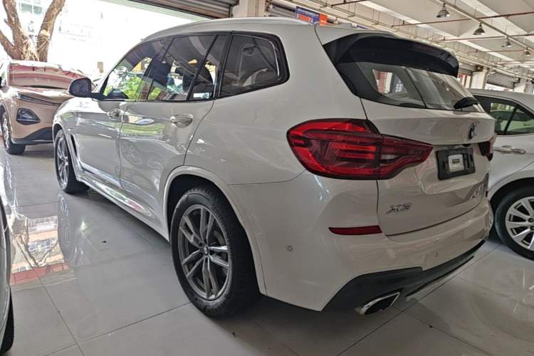 Used BMW X3 2019 xDrive25i M Sport Package Rear Left 45 Deg
