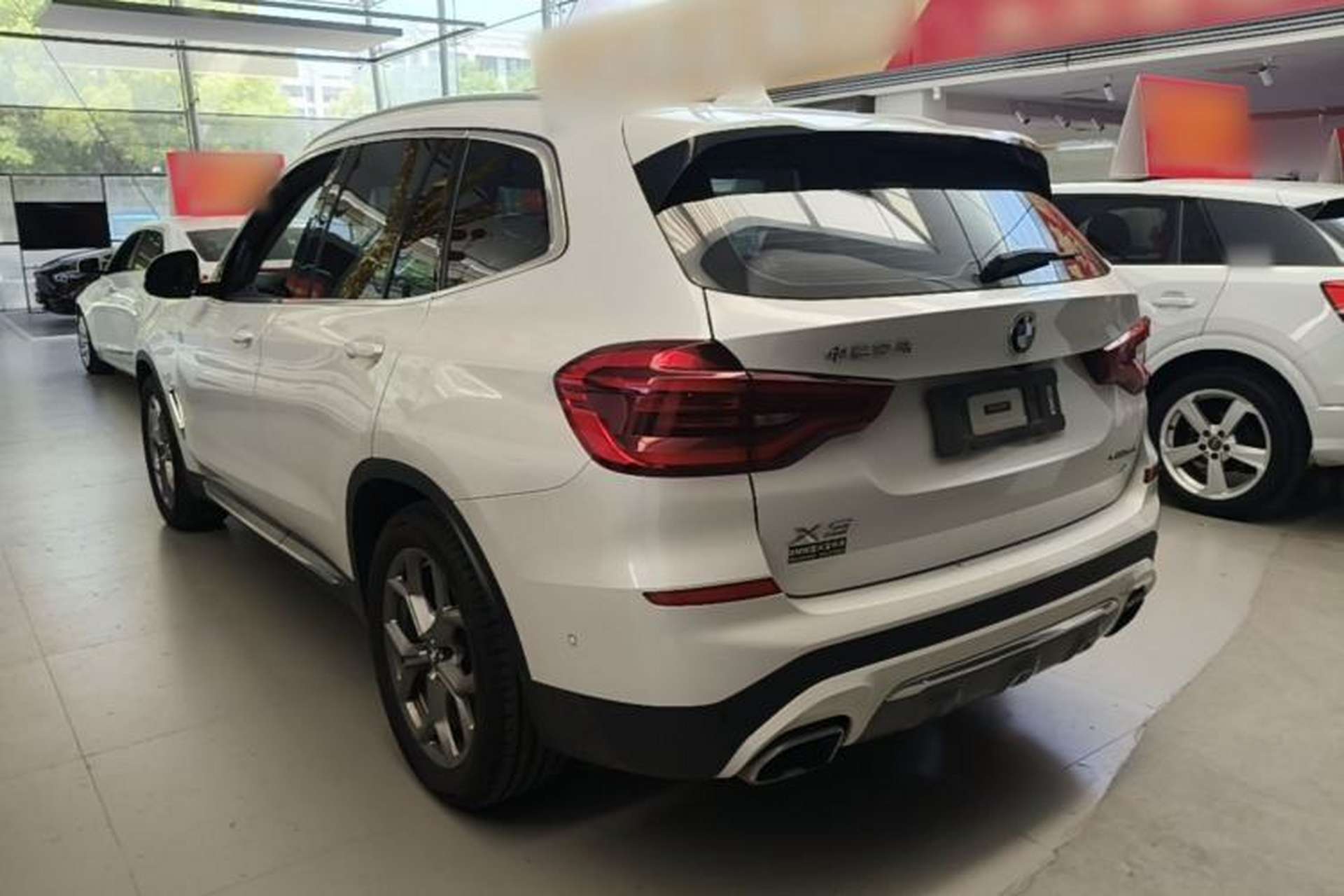 Used BMW X3 2019 xDrive28i Luxury Package Rear Left 45 Deg