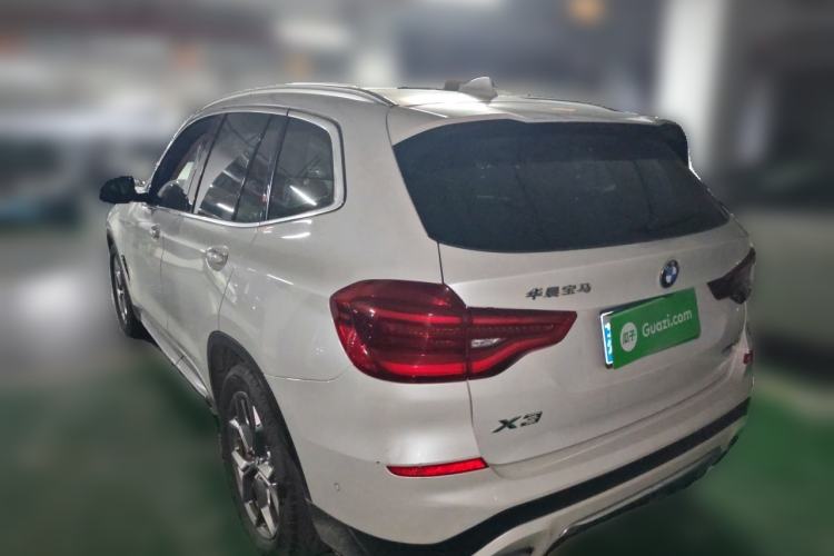 Used BMW X3 2019 xDrive28i Luxury Package Rear Left 45 Deg