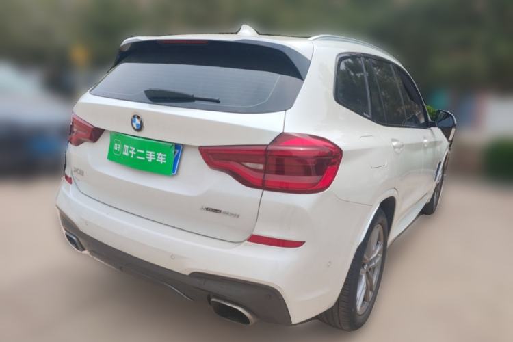 Used BMW X3 2019 xDrive28i M Sport Package Rear Right 45 Deg