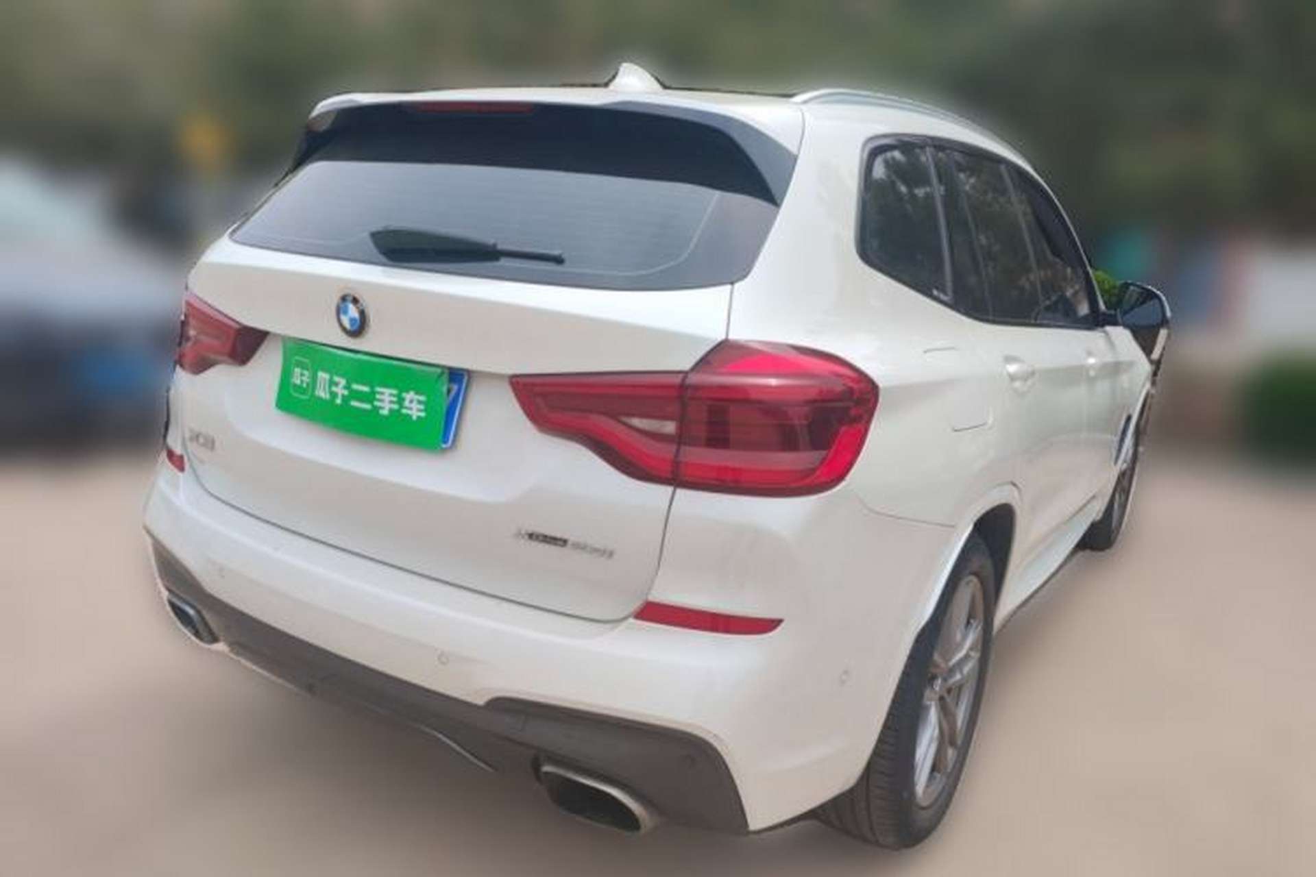 Used BMW X3 2019 xDrive28i M Sport Package Rear Right 45 Deg