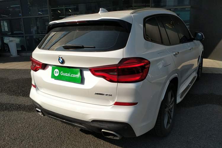 Used BMW X3 2019 xDrive30i Leading Model M Sport Package Rear Right 45 Deg