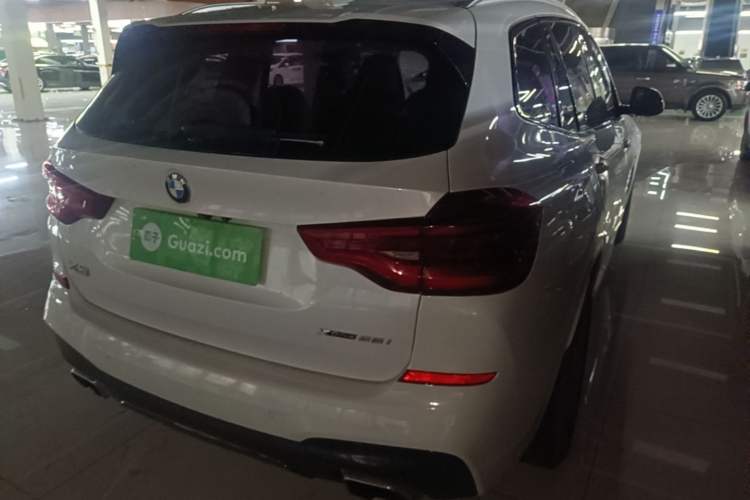 Used BMW X3 2019 xDrive25i M Sport Package Rear Right 45 Deg