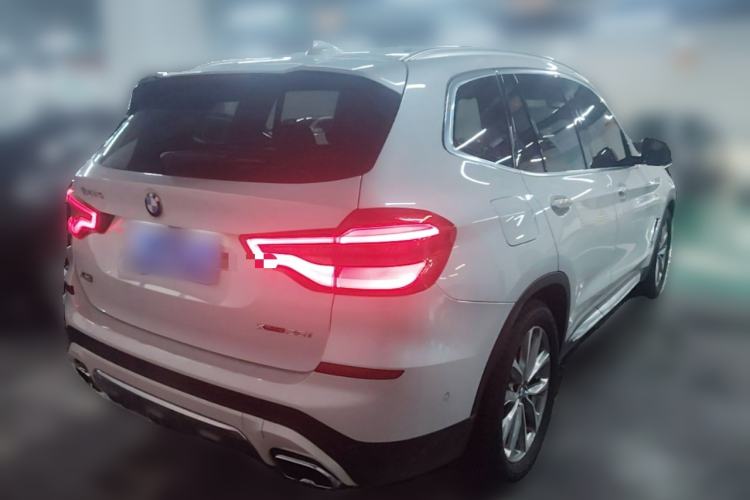 Used BMW X3 2019 xDrive25i Luxury Package Rear Right 45 Deg