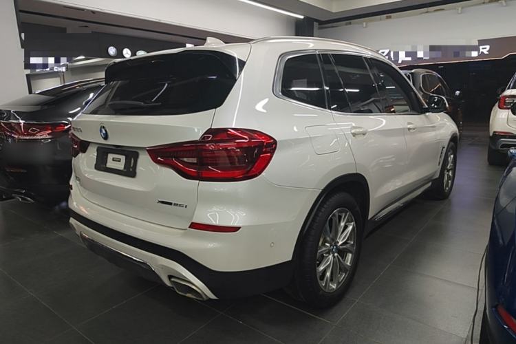 Used BMW X3 2019 xDrive25i Luxury Package Rear Right 45 Deg