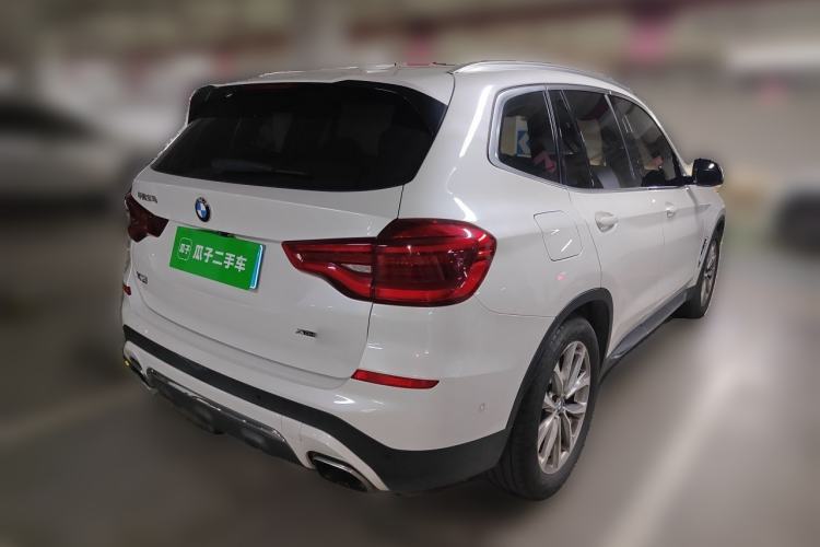 Used BMW X3 2019 xDrive25i Luxury Package Rear Right 45 Deg