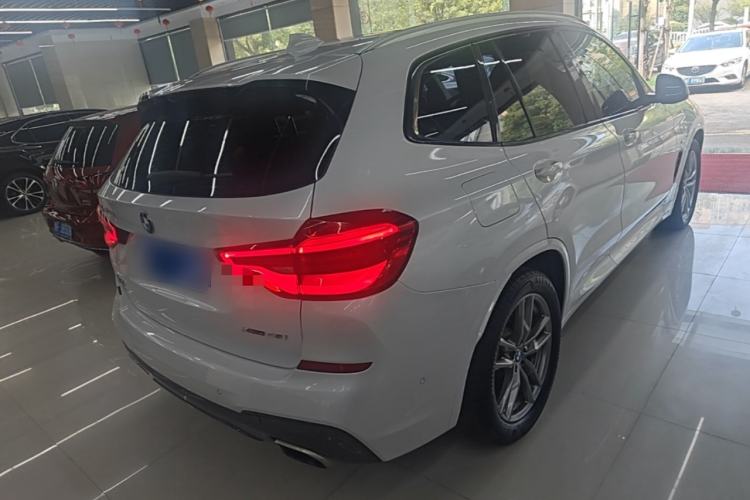 Used BMW X3 2019 xDrive25i M Sport Package Rear Right 45 Deg