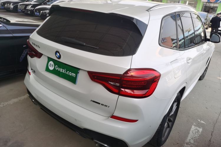 Used BMW X3 2019 xDrive25i M Sport Package Rear Right 45 Deg