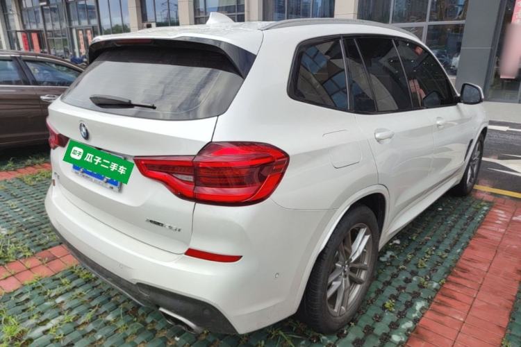 Used BMW X3 2019 xDrive25i M Sport Package Rear Right 45 Deg