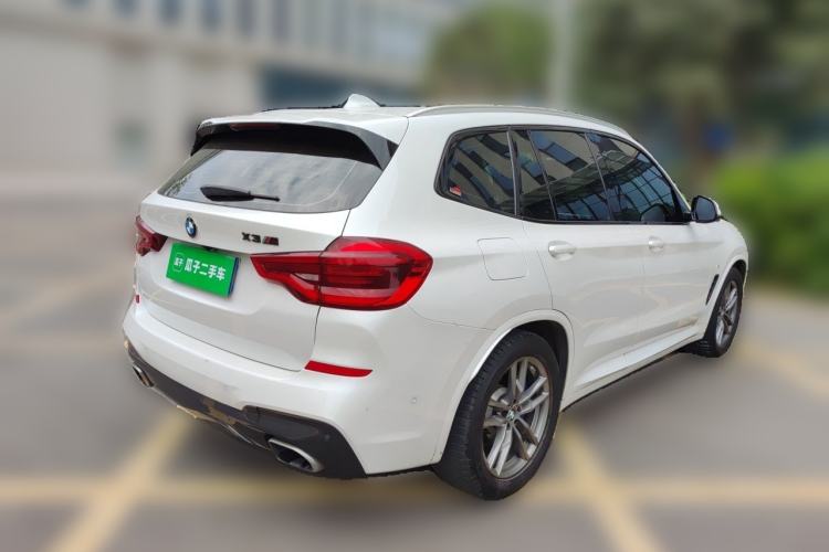 Used BMW X3 2019 xDrive25i M Sport Package Rear Right 45 Deg