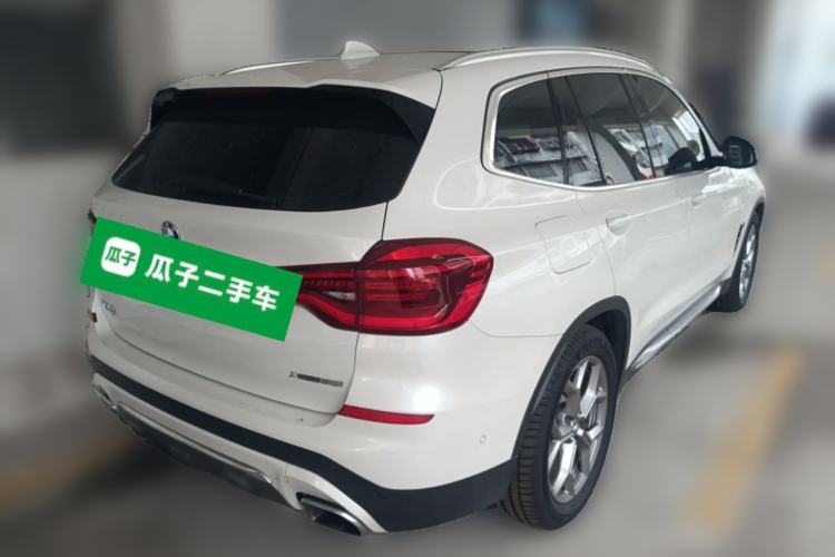 Used BMW X3 2019 xDrive28i Luxury Package Rear Right 45 Deg