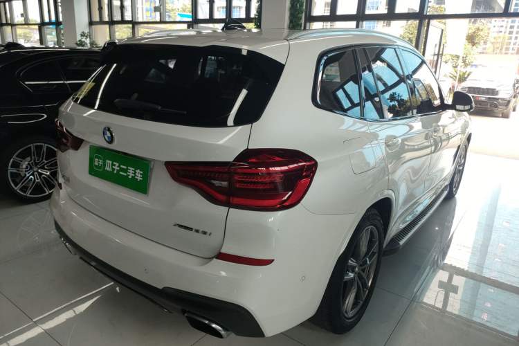 Used BMW X3 2019 xDrive28i M Sport Package Rear Right 45 Deg