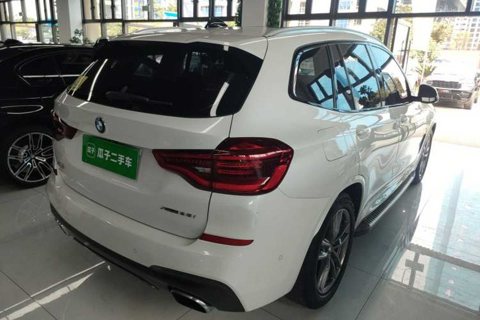 Used BMW X3 2019 xDrive28i M Sport Package Rear Right 45 Deg