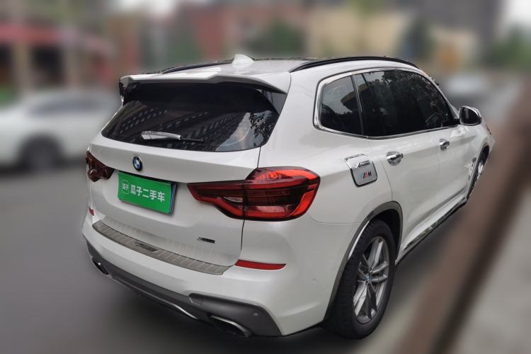 Used BMW X3 2019 xDrive25i M Sport Package Rear Right 45 Deg