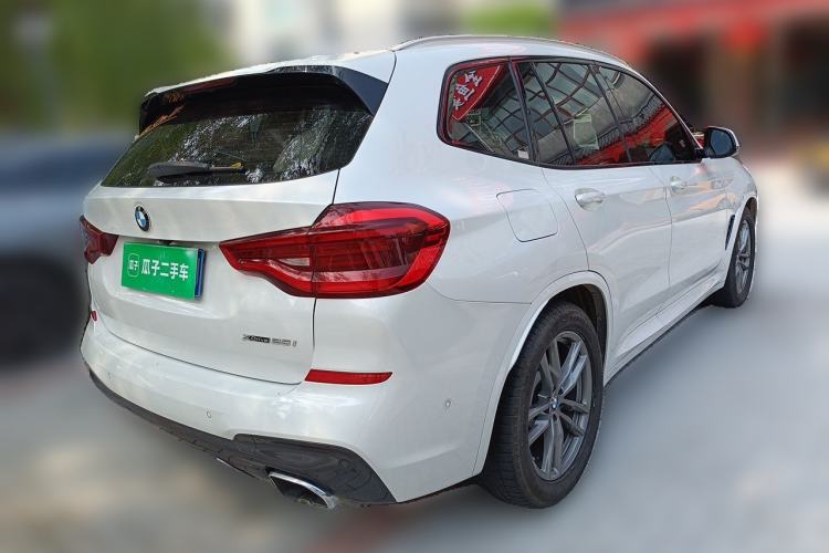 Used BMW X3 2019 xDrive25i M Sport Package Rear Right 45 Deg