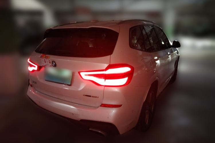Used BMW X3 2019 xDrive25i M Sport Package Rear Right 45 Deg